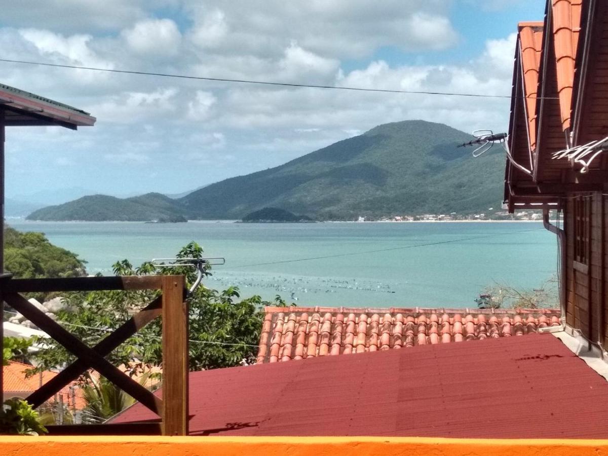 Sossego A 140 M Da Praia Com Vista Para O Mar Na Armacao Da Piedade Governador Celso Ramos Kültér fotó